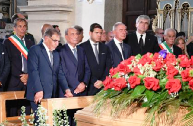 Pippo Baudo, il presidente Renato Schifani ai funerali: «Rimarrà esempio per tutti i siciliani»
